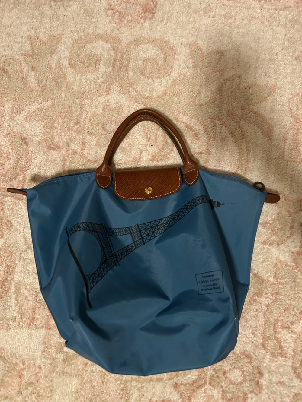 Longchamp Eiffel Tower limited edition tote